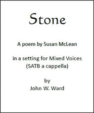 Stone SATB choral sheet music cover Thumbnail
